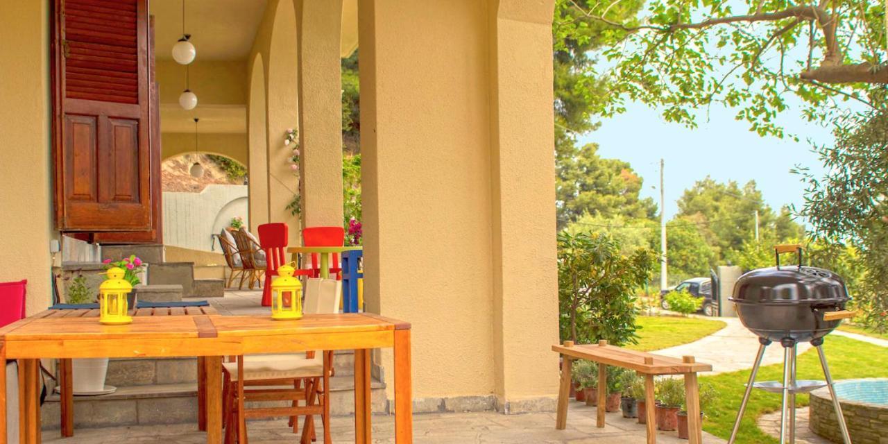 Willow Sea View Villa, Kriopigi Exterior photo